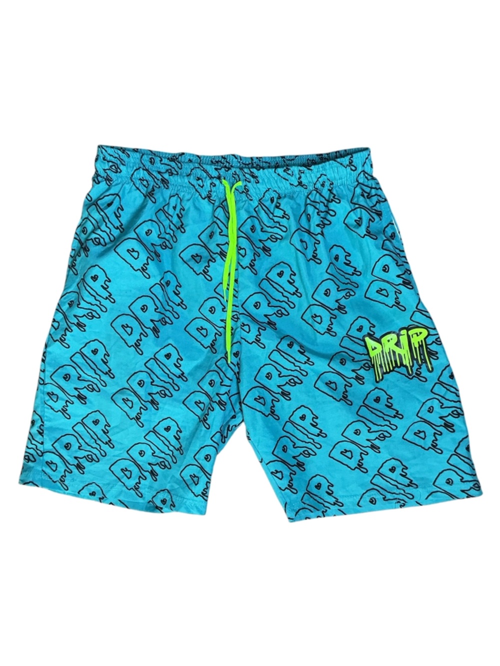 G-Star RAW Teal Printed Swim Trunks Size Large